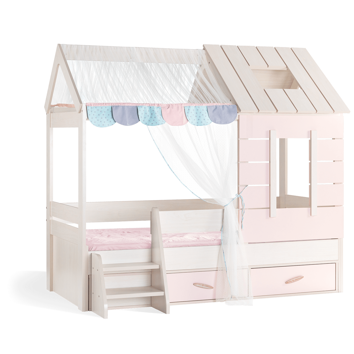 Pink House Roof